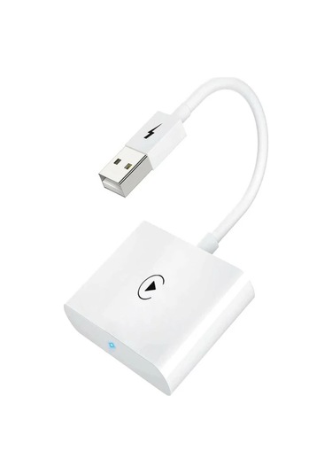 Skycıty İphone İçin Kablosuz Carplay Adaptörü, Arabalara Uygun Otomatik Bağlantı Beyaz