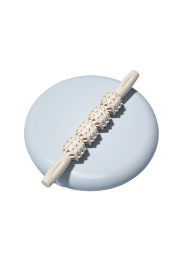 Yoga Masaj Çubuğu Bacak Kas Gevşetme Silindiri D0ıth5 Bej