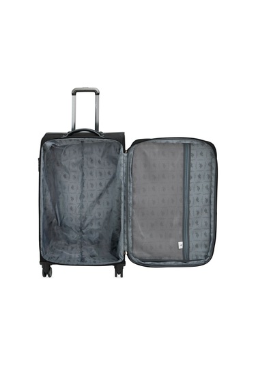 U.s. Polo Assn. Plvlz24020a Kumaş Valiz Büyük Boy Siyah