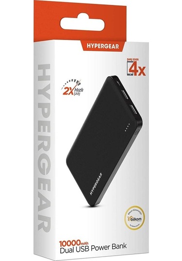 Hypergear 10000Mah Powerbank Taşınabilir Şarj Aleti (406605360)