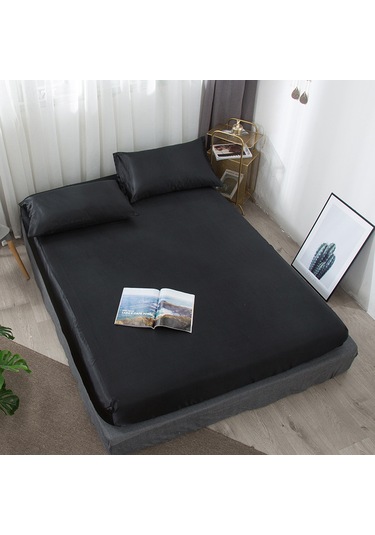 Ximistore9 Yatak Koruyucu Yumuşak Kumaş Esnek Kenarlı Çarşaf İkizden Kral Boyuna Diğer