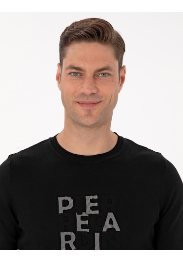 Pierre Cardin Erkek Siyah Kazak /triko 50315737-vr046 Siyah