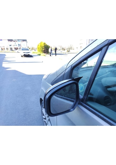 Ford Courier Yarasa Ayna Kapak - 2014 2017. Piano Black - Sağ+sol