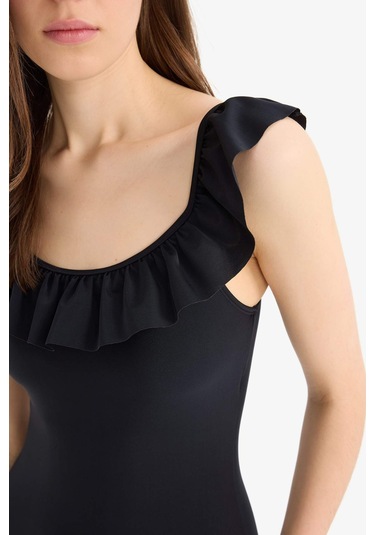 Defacto Regular Fit Mayo-fall İn Love W9117az25smbk81 Siyah