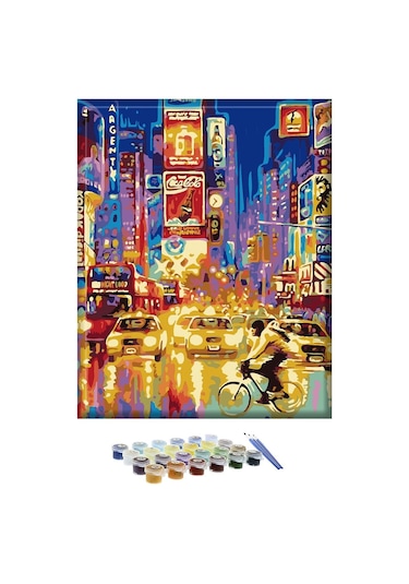 Sayılarla Boyama Seti - New York Times Meydanı