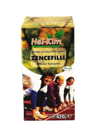 Hel-Kim Andız ve Dut Pekmezli Zencefilli Bitkisel Macun 420 G