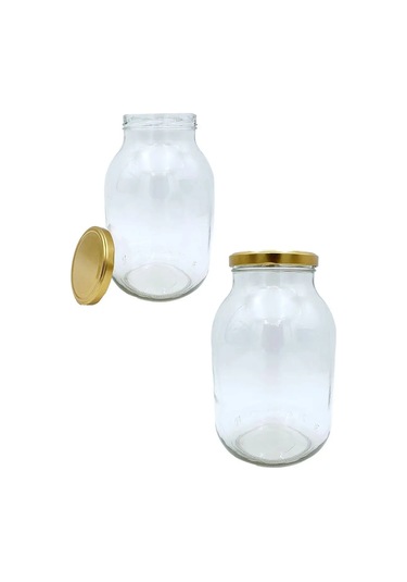 Mnogo Banok 3 Litre Kavanoz, Kapaklı To-100mm/konserve Ve Saklama İçin 146792696 Diğer