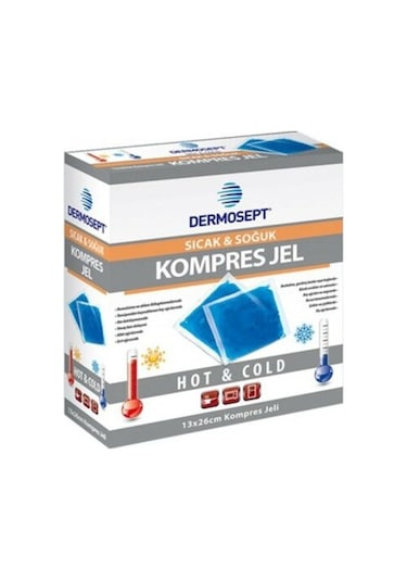 Dermosept Sıcak-Soğuk Kompres Termojel 13X26 Cm