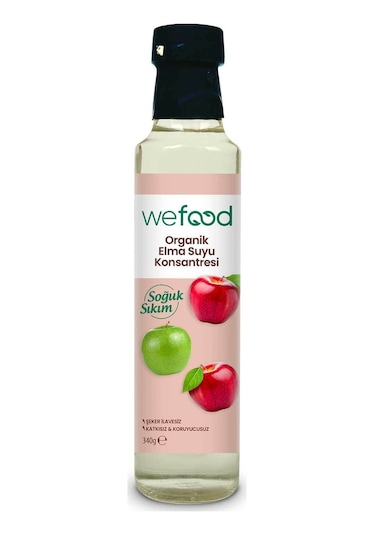 Wefood Organik Elma Suyu Konsantresi 340 ml