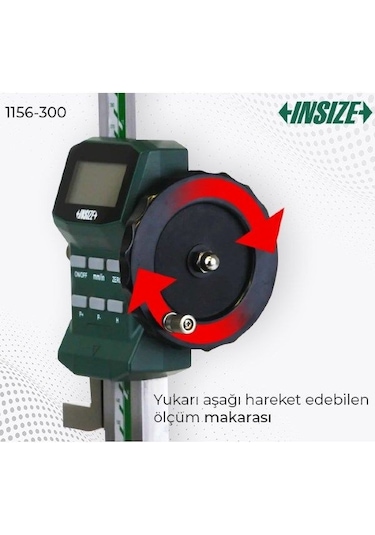İnsize 1156-300 Makaralı Dijital Mihengir