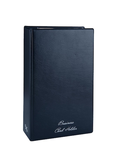 Biala Mekanizmalı 4 Sıralı 400 Kart Kapasiteli Kartvizitlik 16.5x Siyah