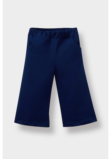 Defacto Kız Bebek 2li Takım Baskılı İçi Yumuşak Tüylü Sweatshirt Eşofman Altı F3744a525aunv42 Lacivert