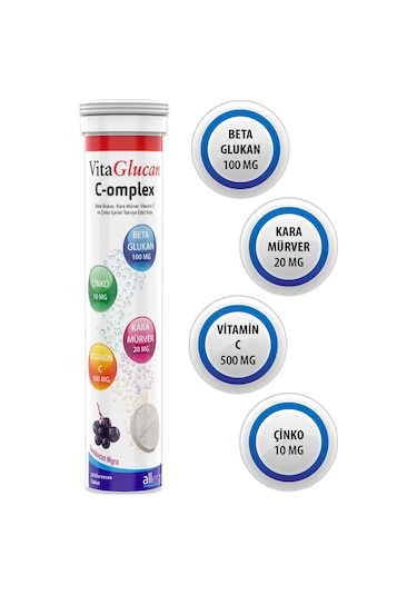 Vitaglucan C-Omplex 20 Efervesan   Tablet