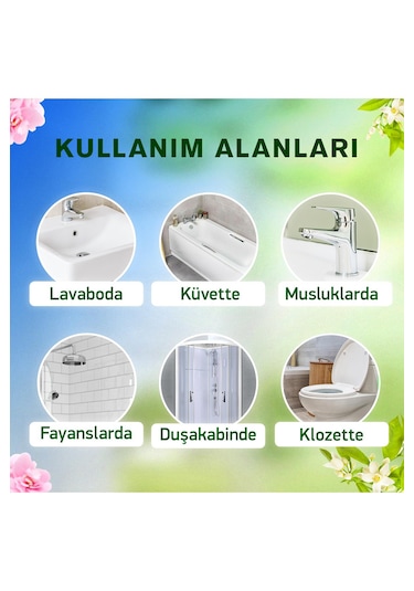 Marc Mutfak Yağ ve Kir Çözücü Temizlik Spreyi 750 ML + Banyo Kireç Sökücü Sprey 750 ML