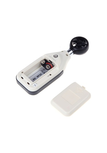 Suofeng Hava Hızı Ve Sıcaklık Ölçer, Lcd Ekranlı Dijital Anemometre, Rüzgar Hızı Ve Termometre Fonksiyonlu