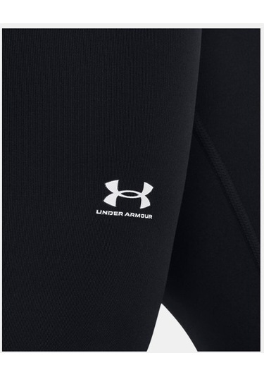 Kadın Ua Authentics Tayt 1368700-001 Siyah - Beyaz