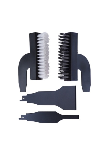 Sones Pas Temizleme Taşlama Aletleri Elektrikli Çelik Tel Naylon Fırça Temizleme Seti, Özellikler: Naylon/çelik Fırça Başlığı + 10mm/50mm Çelik Spatula
