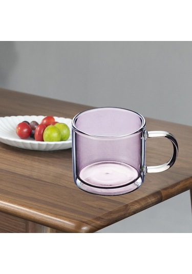 Suntek Magideal 250 Ml Cam Bardak Şampanya İçme Bardağı Pembe