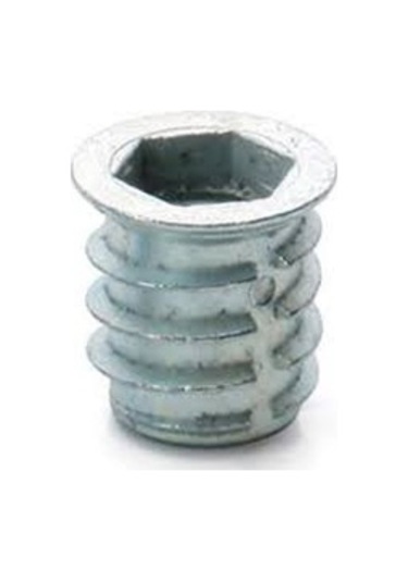 Metal Dübel-Ahşap Mobilya Bağlantı Zamak Vida Yuvası M10-13X15 10 Adet