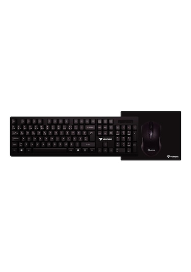 Venture Vtk101 Wireless Keyboard & Mouse Set Mouse Pad Diğer