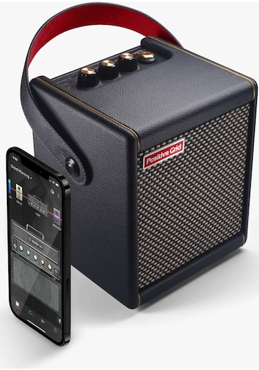 Positive Grid Spark Mını Akıllı Gitar Amfisi Siyah