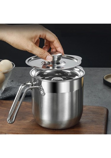 Techbloom 1 Adet Premium 304 Paslanmaz Celik Yumurta Aki Ayirici Without Lid1 Saglikli Pisirme Ve Firin İcin Kolay Yumurta Sarisi Ve Protein Ayirma Ahşap