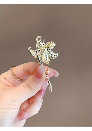 Bijoubijou Bijuteri Çiçek Broş 244538876 Pembe