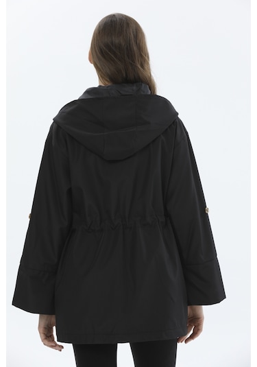 First Company Kadın Trençkot 2424bs112498 Siyah