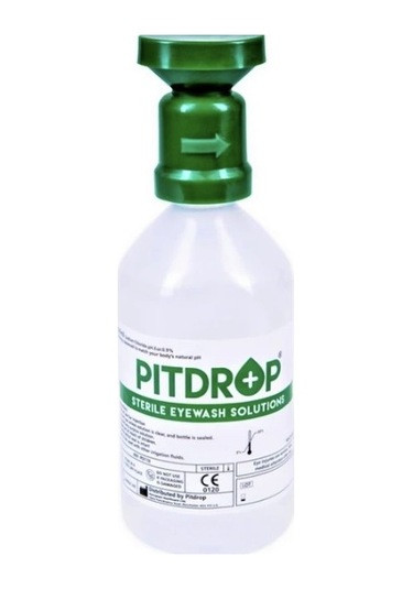 Yeşil Göz Duşu Yıkama Solüsyonu 500 Ml Pitdrop
