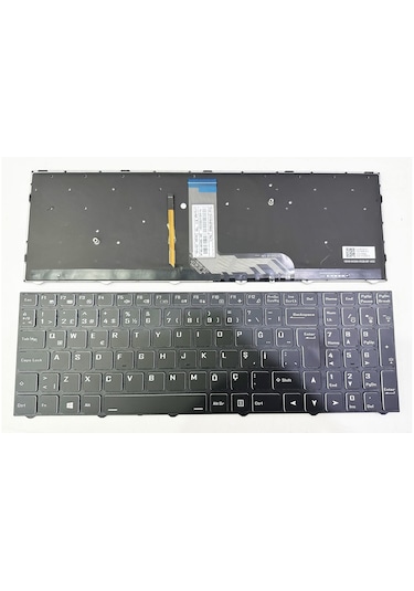 Monster Uyumlu Abra A5 V16.5, Klavye Tuş Takımı Işıklı Rgb