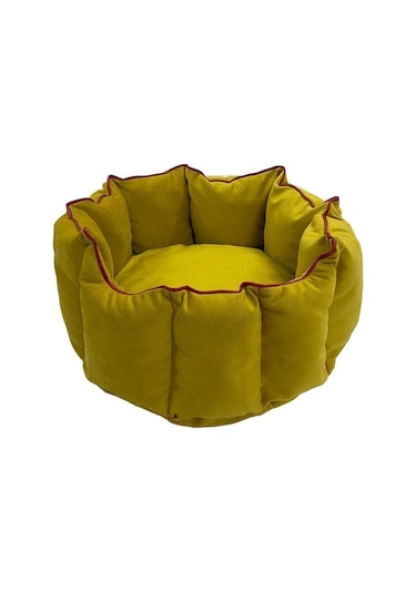 Zishtekstil Lion Pet Kedi & Köpek Yatağı Ayrı Kullanılabilir Minderli