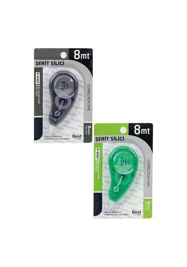 Şerit Daksil 5mmx8 Metre 2 Adet Şerit Düzeltici Fixpoint Şerit Silici Yazı Silici Büro Ofis Okul