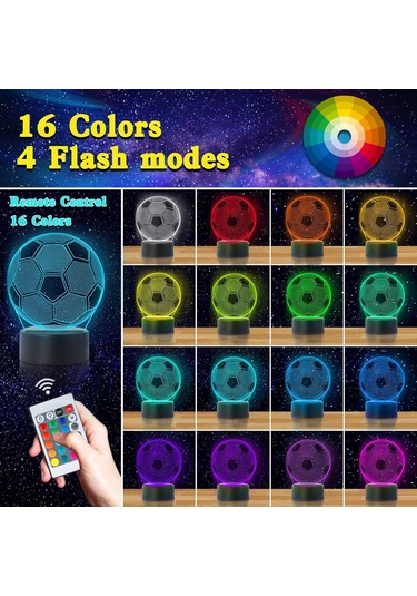 Fc Barcelona Messi Usb 3d Anime Gece Lambası Atmosferik Led Masa Lambası Futbol Severler İçin Noel Hediyeleri Çocuklar İçin Dekoratif Lamba Çok Renkli