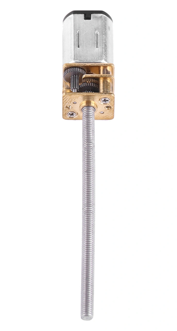 Tenfowee M3 55mm Tam Vida N20 Redüksiyon Motoru 6v 60rpm - Yüksek Tork, Az Gürültü, Tam Metal Dişliler