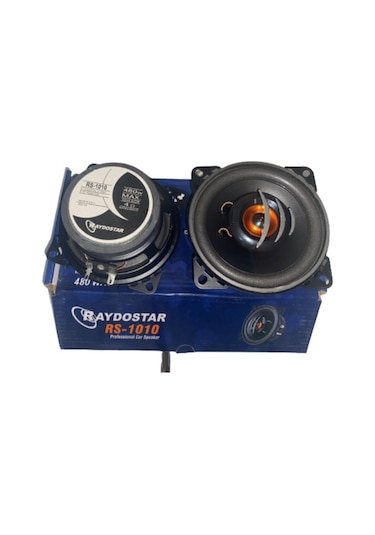 Raydostar Rs-1010 2 Adet Oto Hoparlör 10cm 480tweeterli W Ms-1010