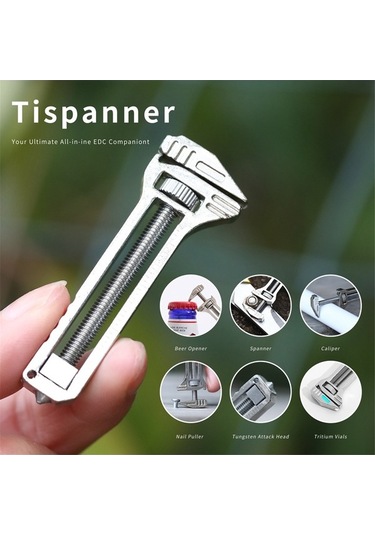 Moly Şişe Açacağı Anahtarı, Paslanmaz Çok Amaçlı Alet, Ayarlanabilir Kaldıraç Çubuğu, Gümüş Renk Gümüş