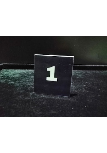 Şeffaf Etiket Yapışkanlı İsimlik Etiketlik Ve 1-30 Siyah Numaralar Peçetelik