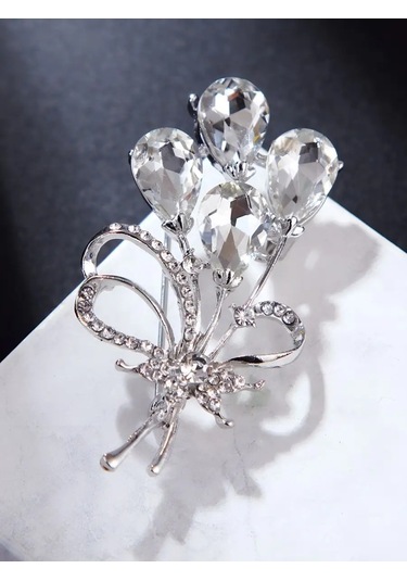 Beautiful Detail Broş Bijuteri 154435179 Beyaz