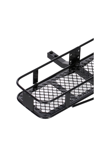 Gajeena Rc Araçları İçin Siyah Paslanmaz Çelik Arka Yük Taşıyıcı - Genişletilebilir Yük Alanı