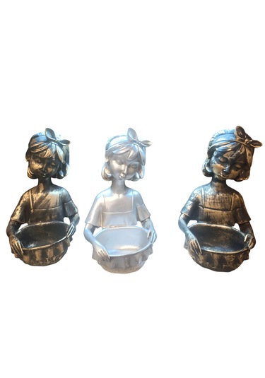 14cm-30cm Ebatlarında Kırılmaz Polyester,sepetli Kız Biblosu