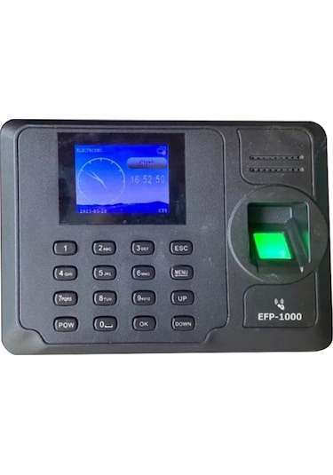 Electrosec Efp-1000 Parmak İzi Okuyucu + Adaptör + Yazılım Dahil