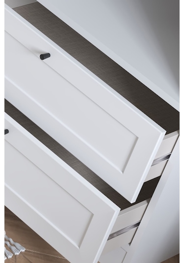 Sarmobi Terra 6 Kapaklı 2 Çekmeceli Dolap 54tra600103krkr Beyaz