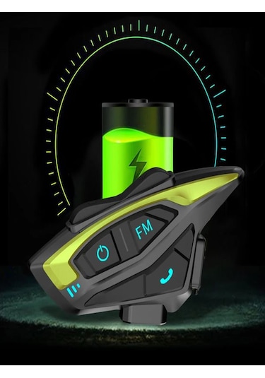 Shark2 2 Kişi 1 KM İnterkom Gürültü Azaltma Motorcu Kask Kulaklığı