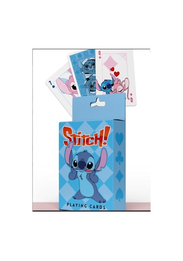Stitch İskambil Kağıdı Poker Oyun Kartı 54 Adet