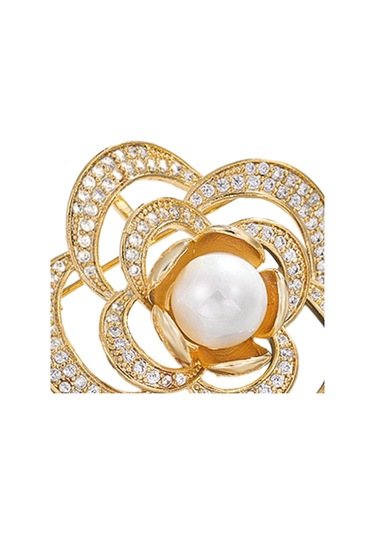 Homyl Broş Zarif Taklidi Charm Hediye Doğum Günü Kız Çiçek Çiçek