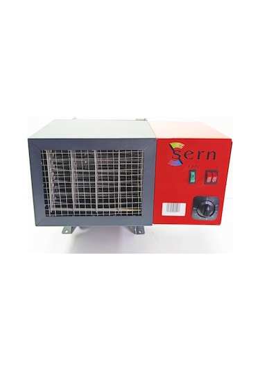 Sern Fı 30 Elektrikli Fanlı Isıtıcı 30kw 380v 2 Kademeli Termostatlı