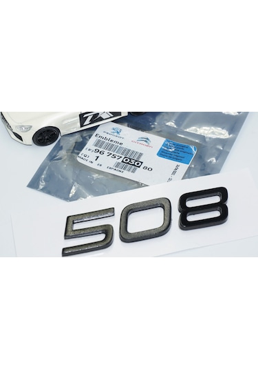 Dk Tuning Peugeot 508 Ön Kaput 2022+ Parlak Siyah Abs Logo Amblem