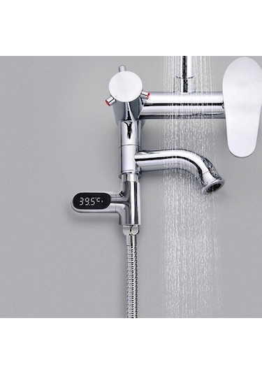 Yihemaoyi Duş Termometre Dijital Su Sıcaklığı Ölçer Monitör