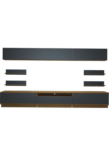 Decoraktiv Trendstyle 8ys Mdf Tv Ünitesi Tv Sehpası Pera - Antrasit