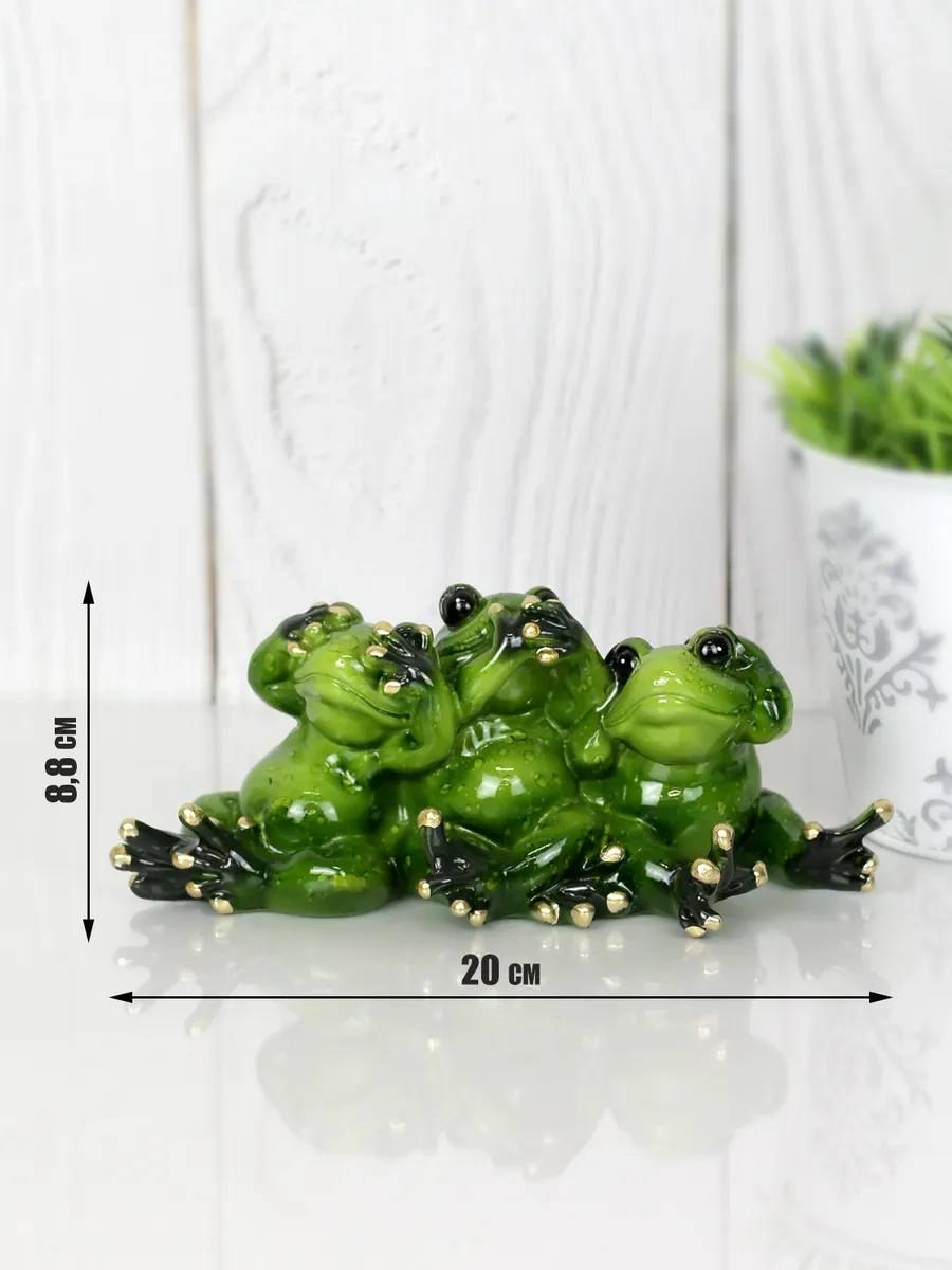 Podarok52 Kurbağa Figürlü, İç Dekor Süveniri 275198249